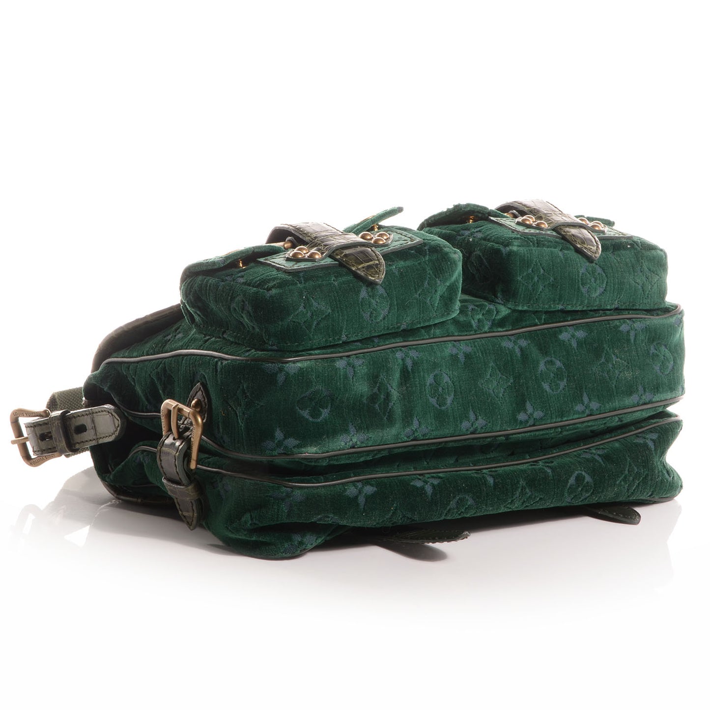 Monogram Velours Clyde Green
