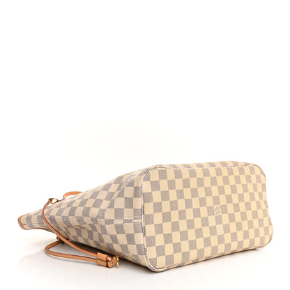 Louis Vuitton Damier Azur Neverfull MM 6 of 19