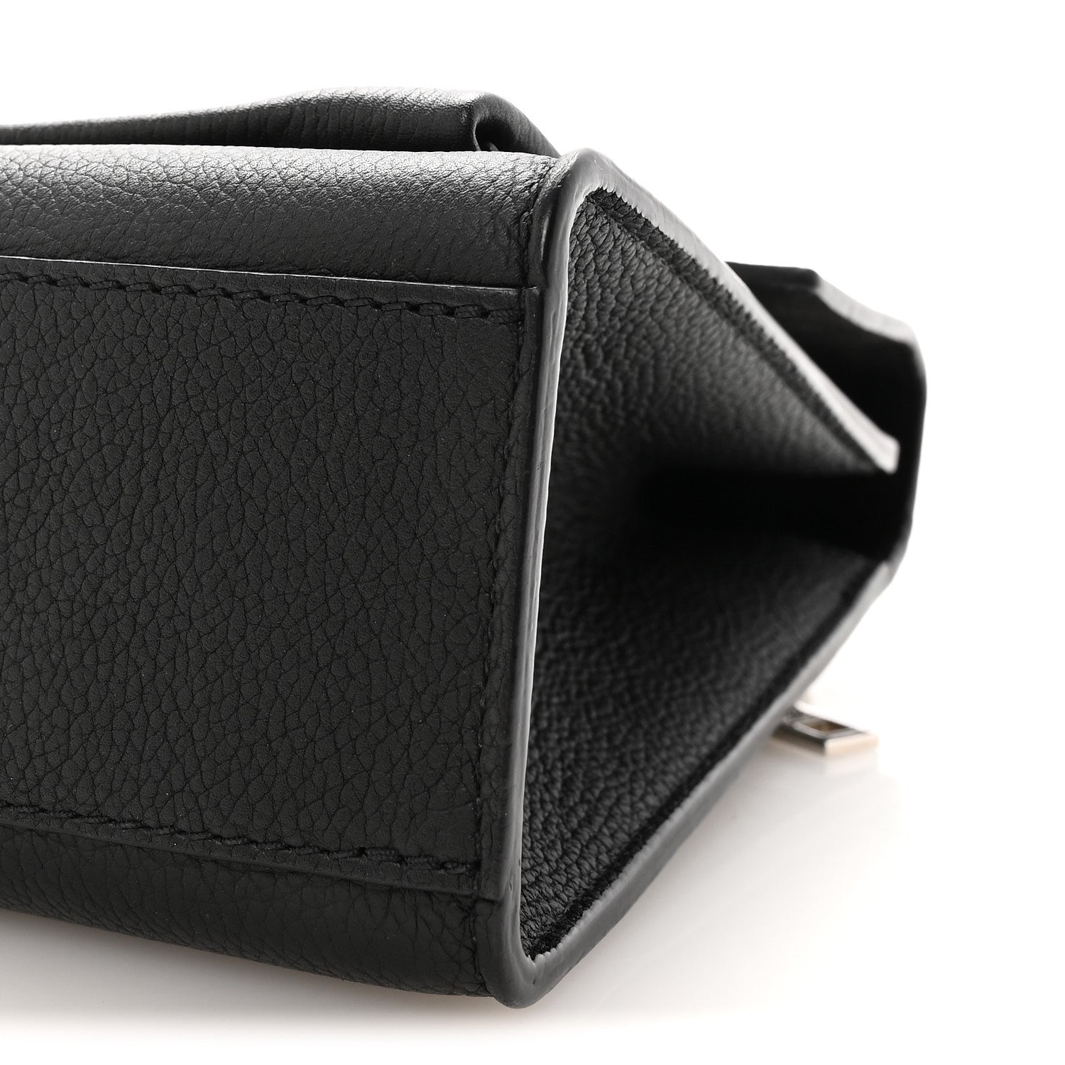 Louis Vuitton Soft Calfskin My Lockme Chain Bag BB Black 9 of 9