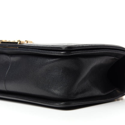 Chanel Caviar Quilted Medium Boy Flap Black 7 of 10