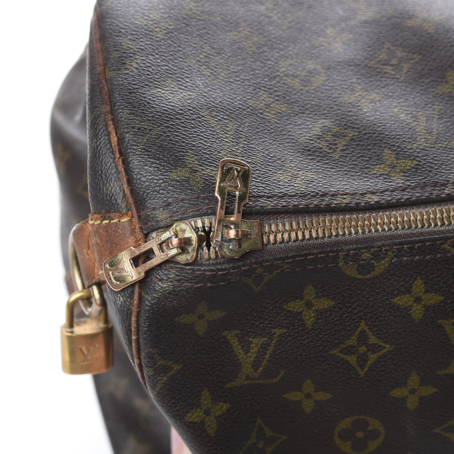 Louis Vuitton Monogram Keepall Bandouliere 55 14 of 17
