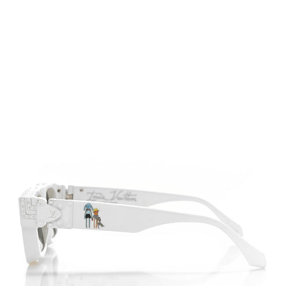 Louis Vuitton Acetate 1.1 Millionaires Z1440E Sunglasses White 3 of 8