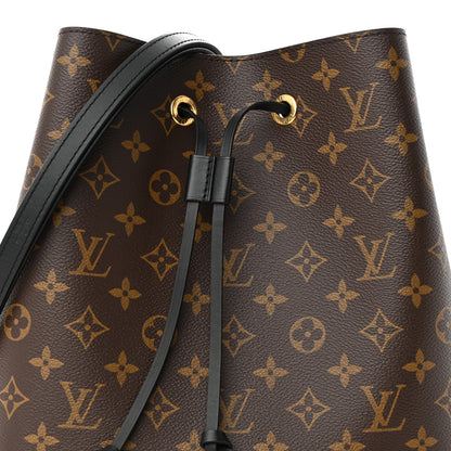 Louis Vuitton Monogram Neonoe MM Black 8 of 10