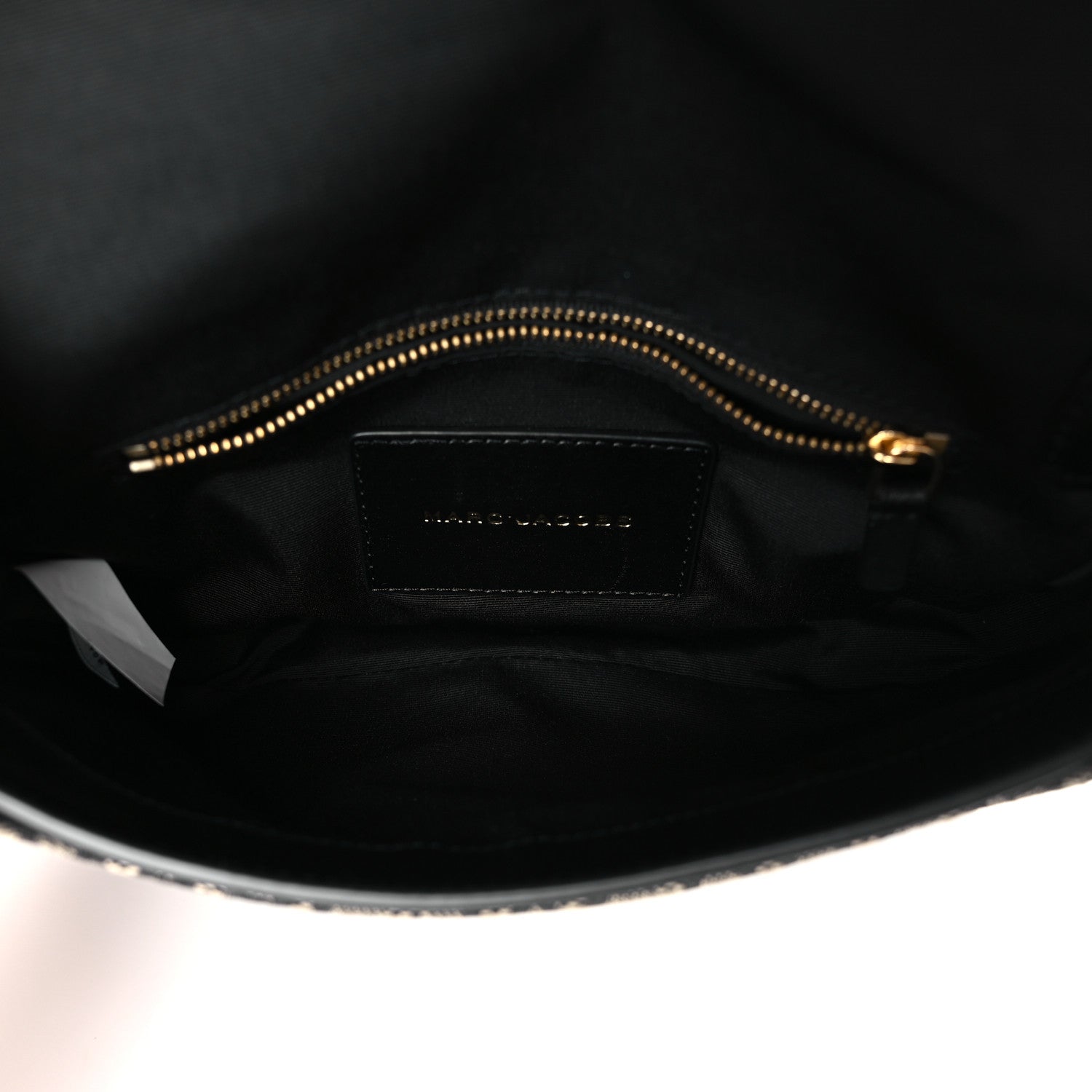 Marc Jacobs Cotton Jacquard The Monogram J Marc Shoulder Bag Beige Multi 5 of 9