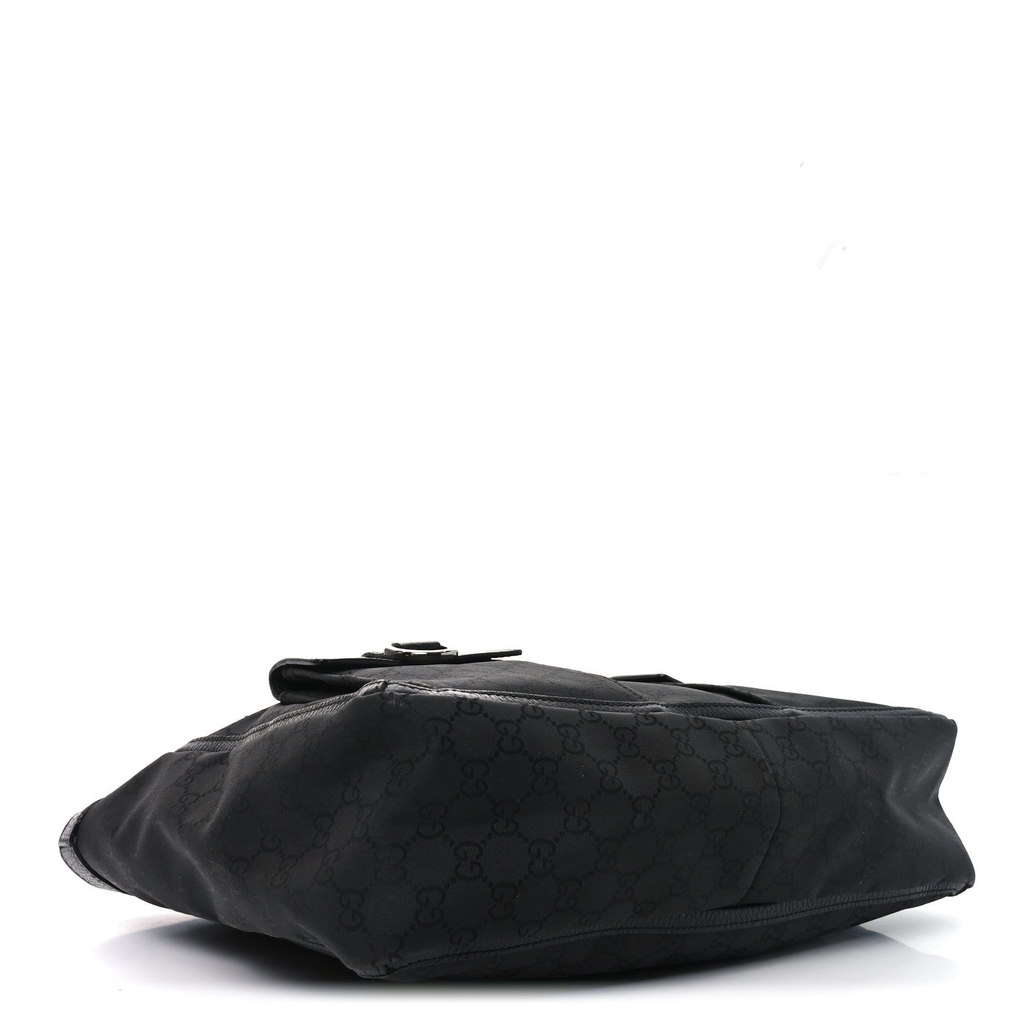 Gucci Nylon Monogram Abbey D Ring Tote Black 4 of 10