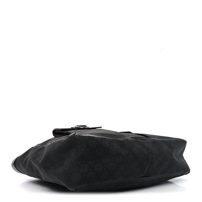 Gucci Nylon Monogram Abbey D Ring Tote Black 4 of 10