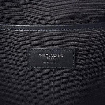 Saint Laurent Canvas City Backpack Black 6 of 9