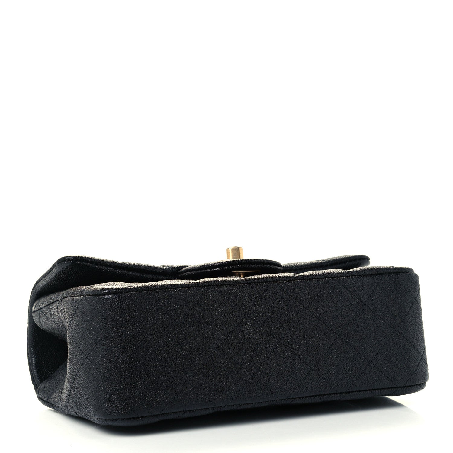 Chanel Caviar Quilted Mini Top Handle Rectangular Flap Black 4 of 12
