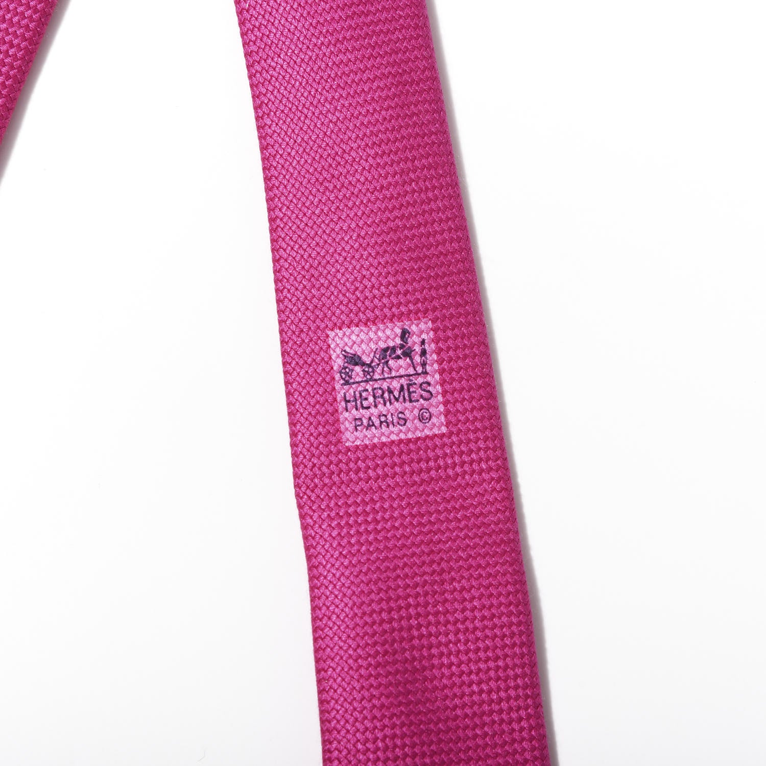 Hermes Woven Silk Neck Tie 6 of 7