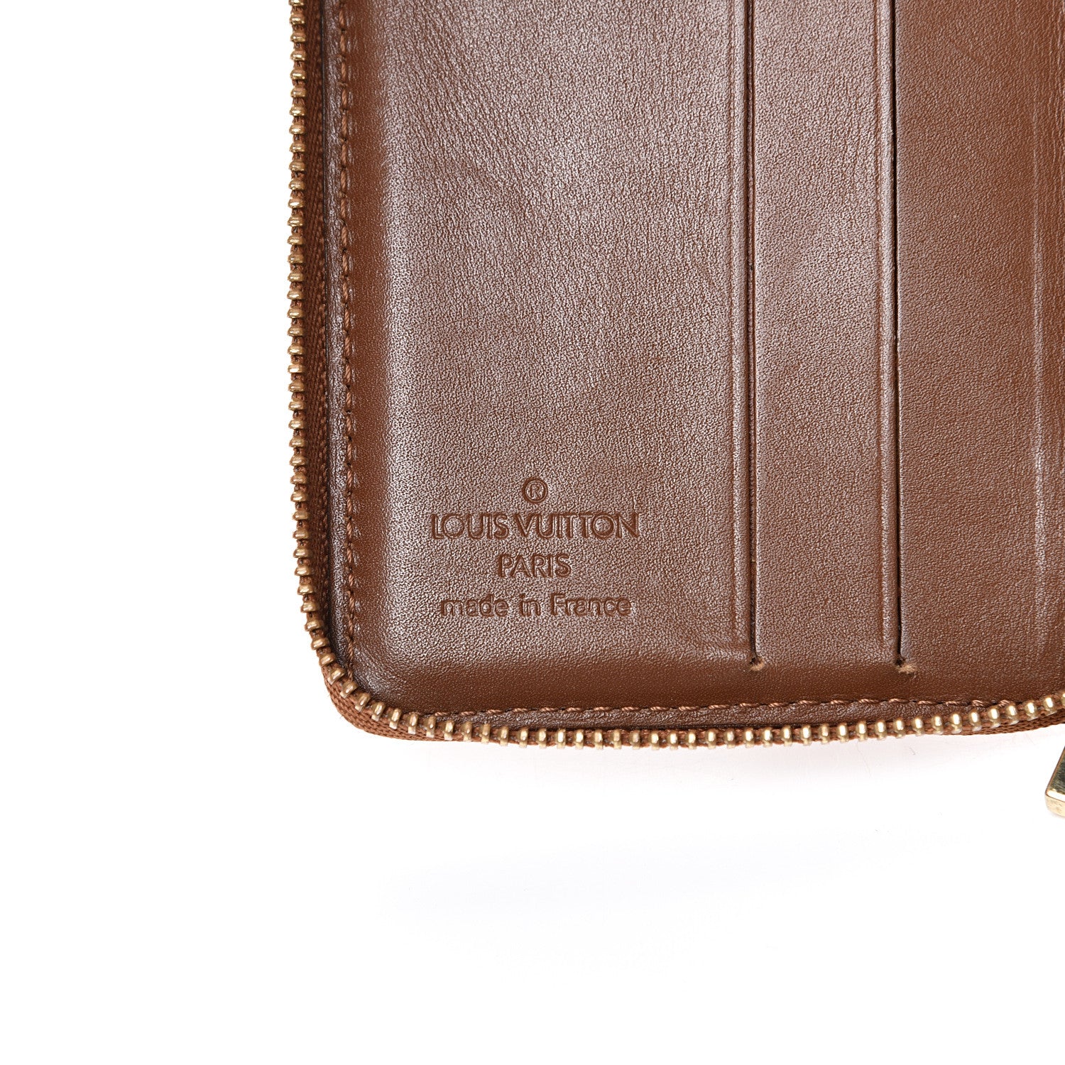 Louis Vuitton Vernis Broome Zip Wallet Bronze 5 of 13