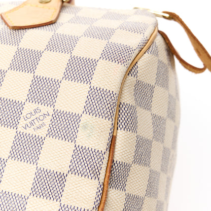 Louis Vuitton Damier Azur Speedy 25 12 of 13