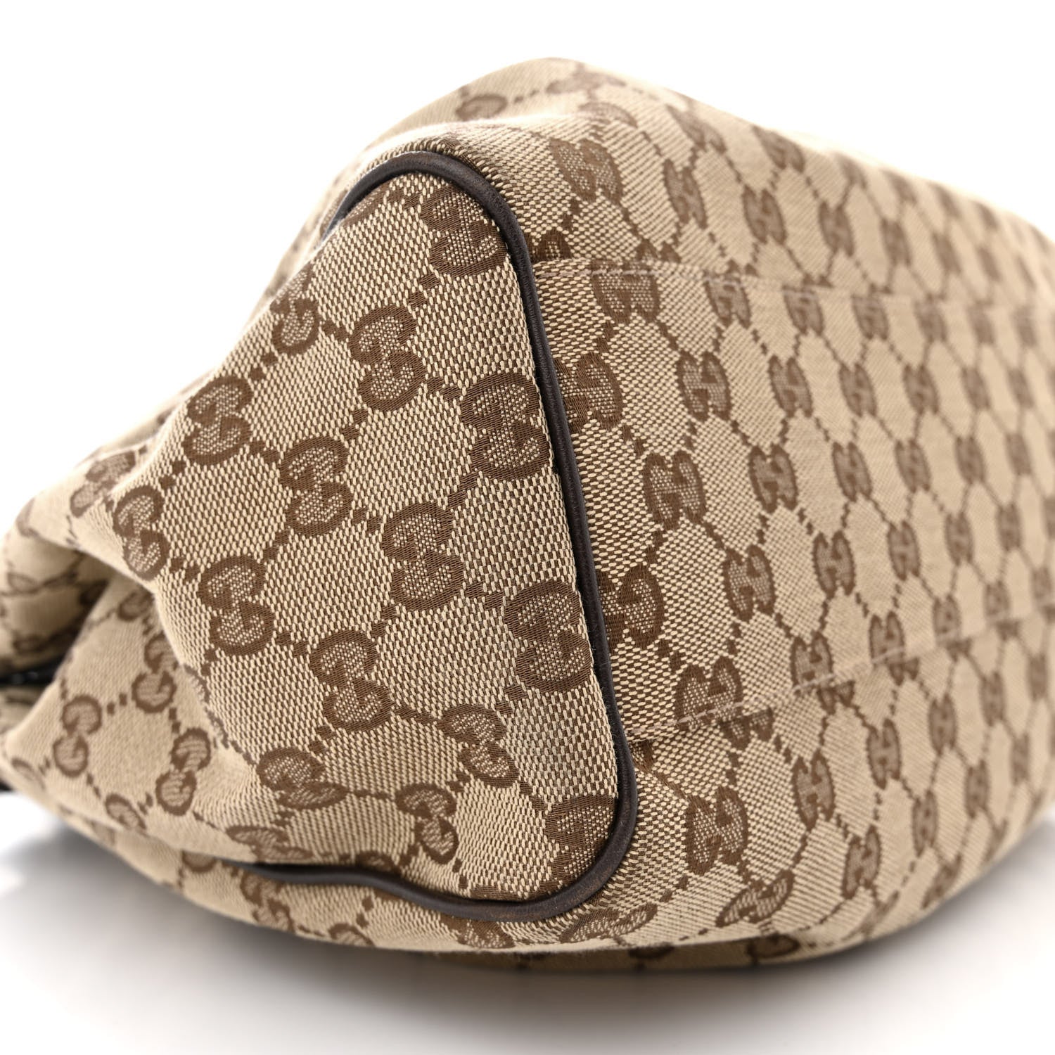 Gucci Monogram Medium Sukey Tote Dark Brown 9 of 15