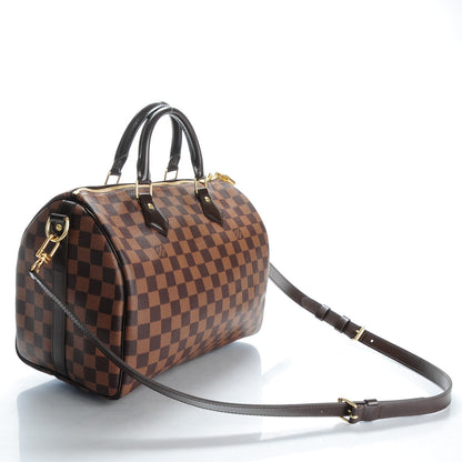Louis Vuitton Damier Ebene Speedy Bandouliere 30 3 of 8