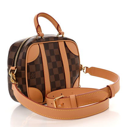 Louis Vuitton Damier Ebene Valisette Souple BB 3 of 9