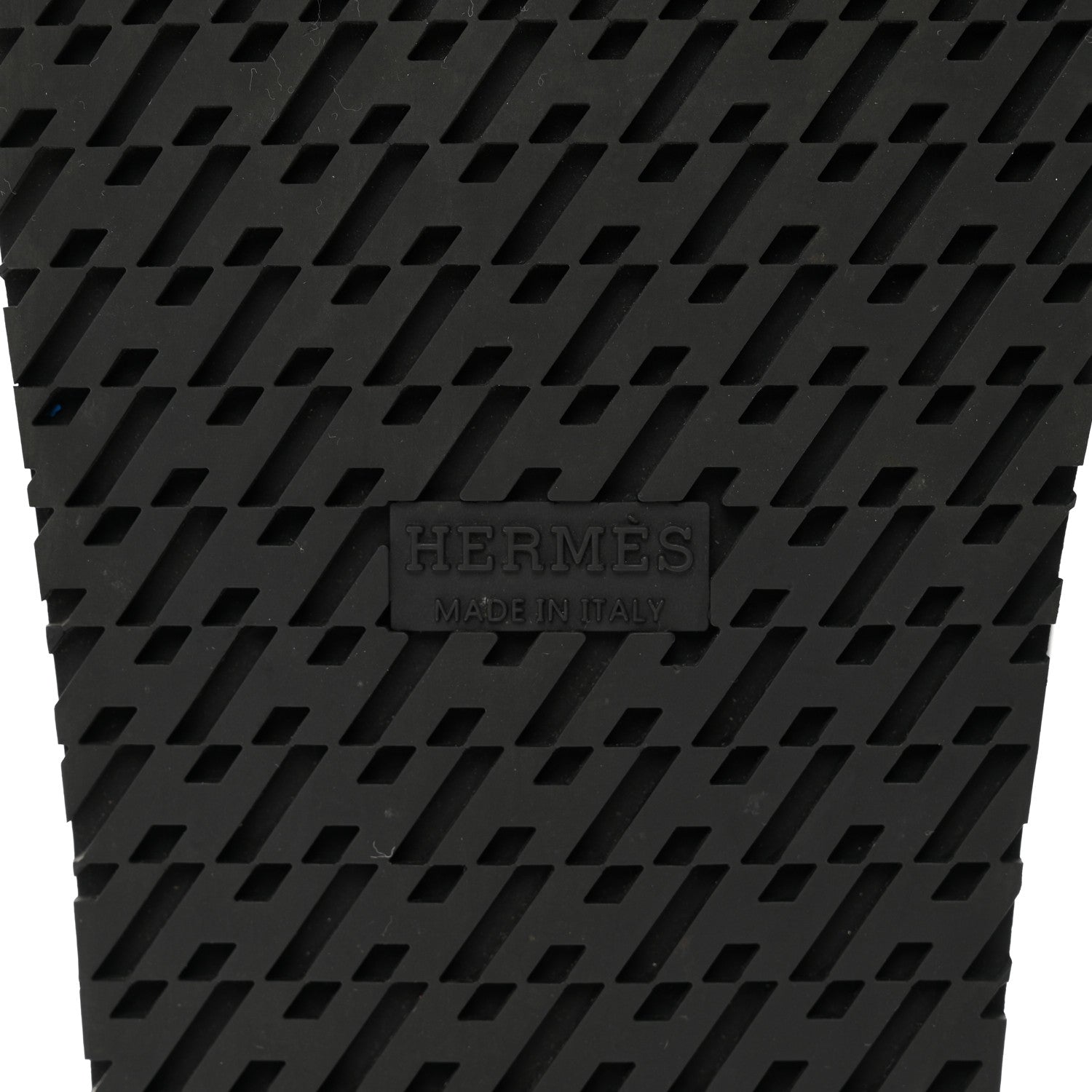 Hermes Nappa Extra Sandals 37.5 Black 6 of 9