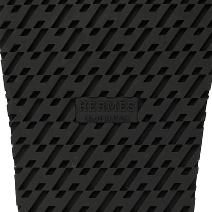Hermes Nappa Extra Sandals 37.5 Black 6 of 9