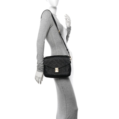 Louis Vuitton Empreinte Pochette Metis Black 2 of 13