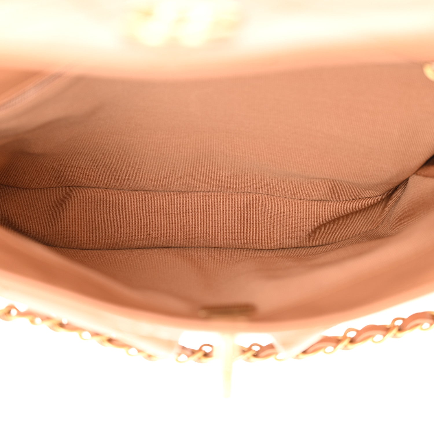 Chanel Shiny Calfskin Quilted Small Supple Twins Hobo Bag Brown 5 of 11