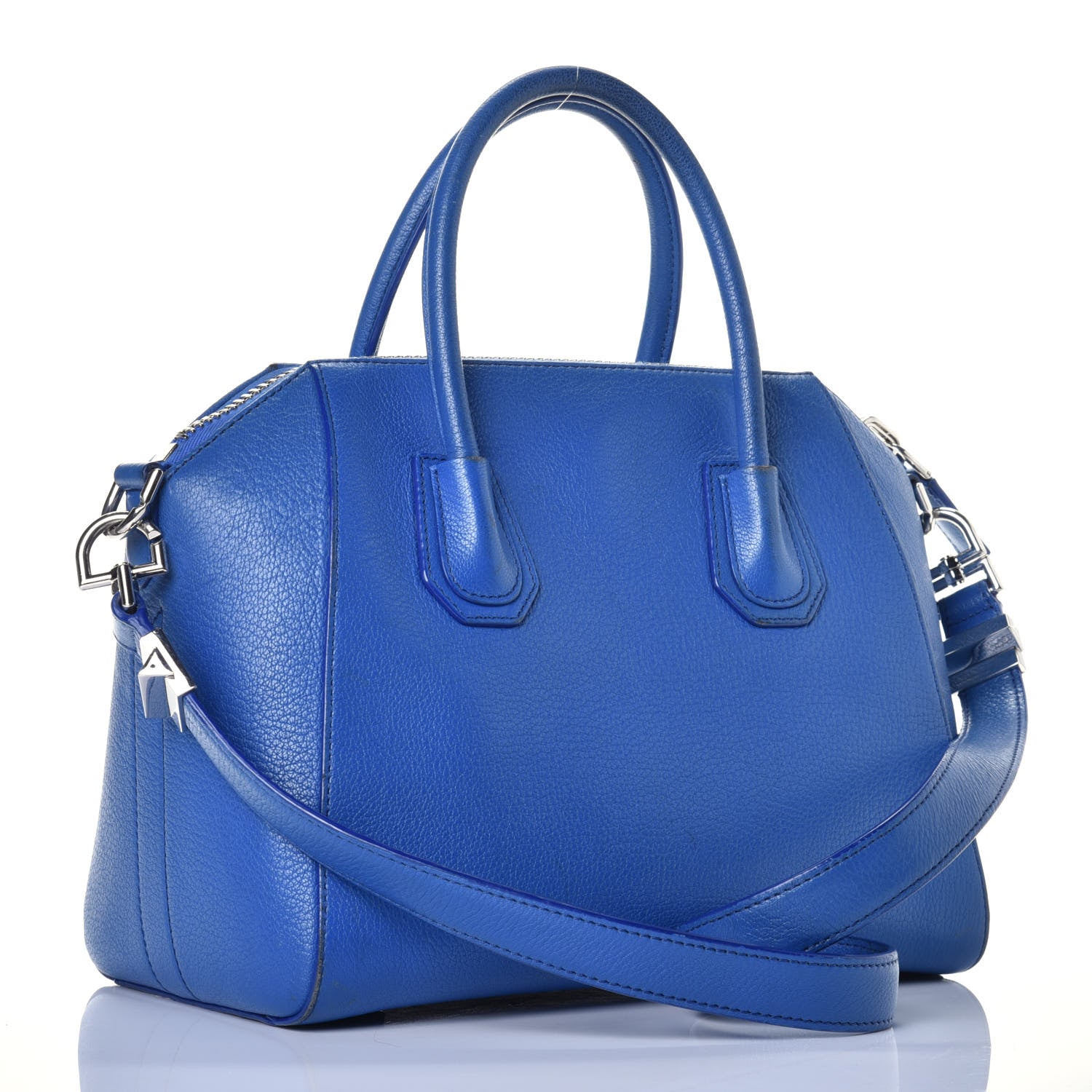 Givenchy Sugar Goatskin Small Antigona Indigo Blue 4 of 10