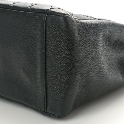 Chanel Caviar Quilted Grand Shopping Tote GST Black 10 of 10