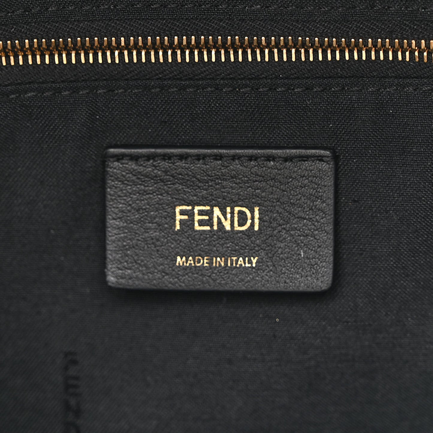 Vitello Bi-Color FF 1974 Embossed Mini Backpack Maya Black