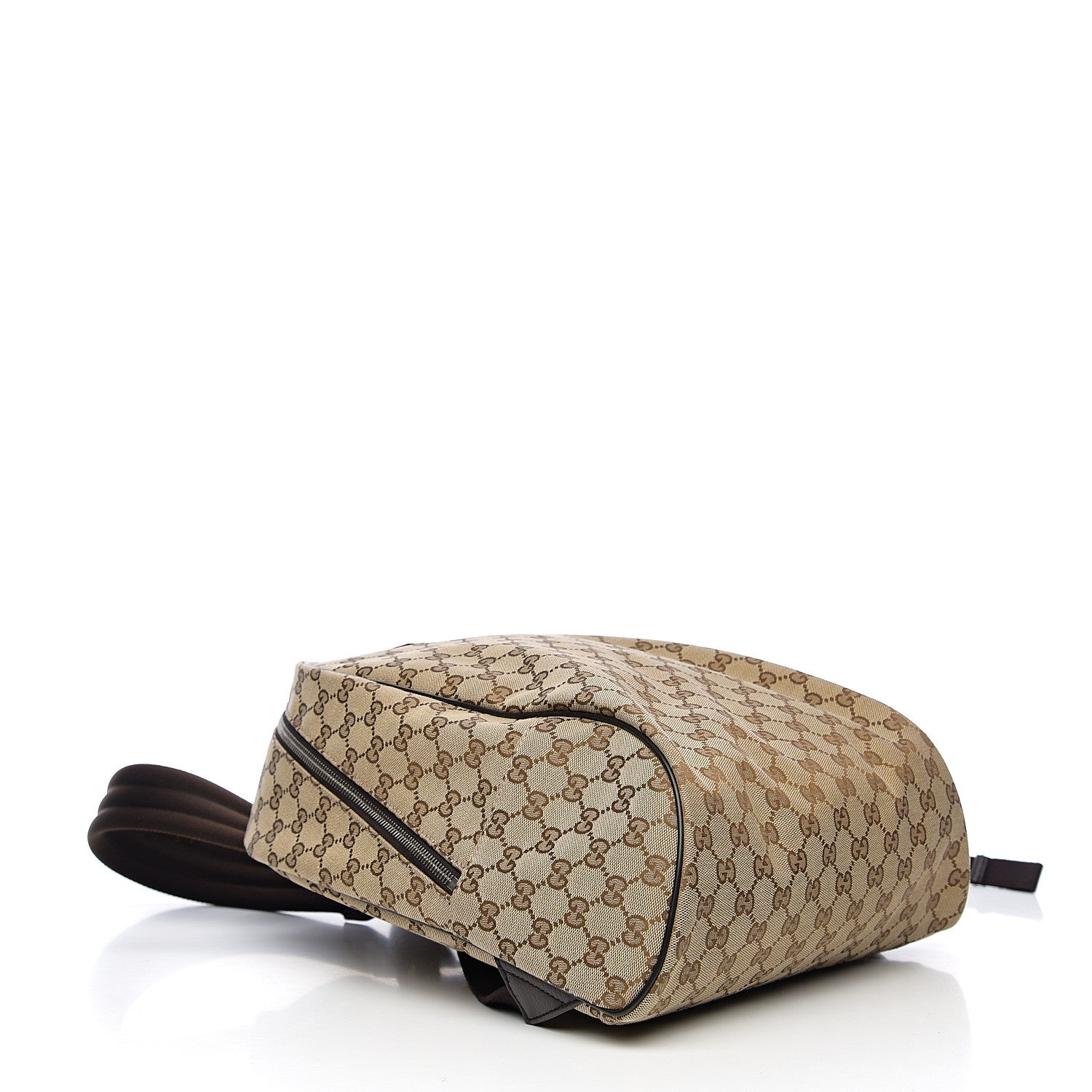 Gucci Monogram Travel Backpack Dark Brown 3 of 9