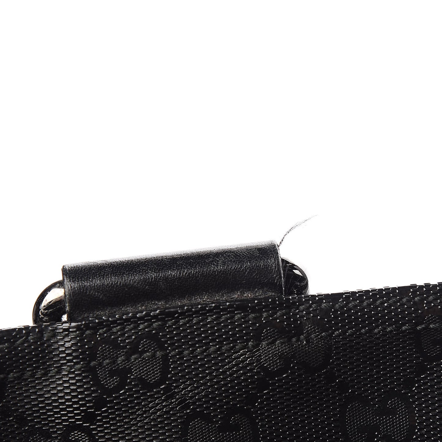 Imprime Monogram Medium Flat Messenger Bag Black
