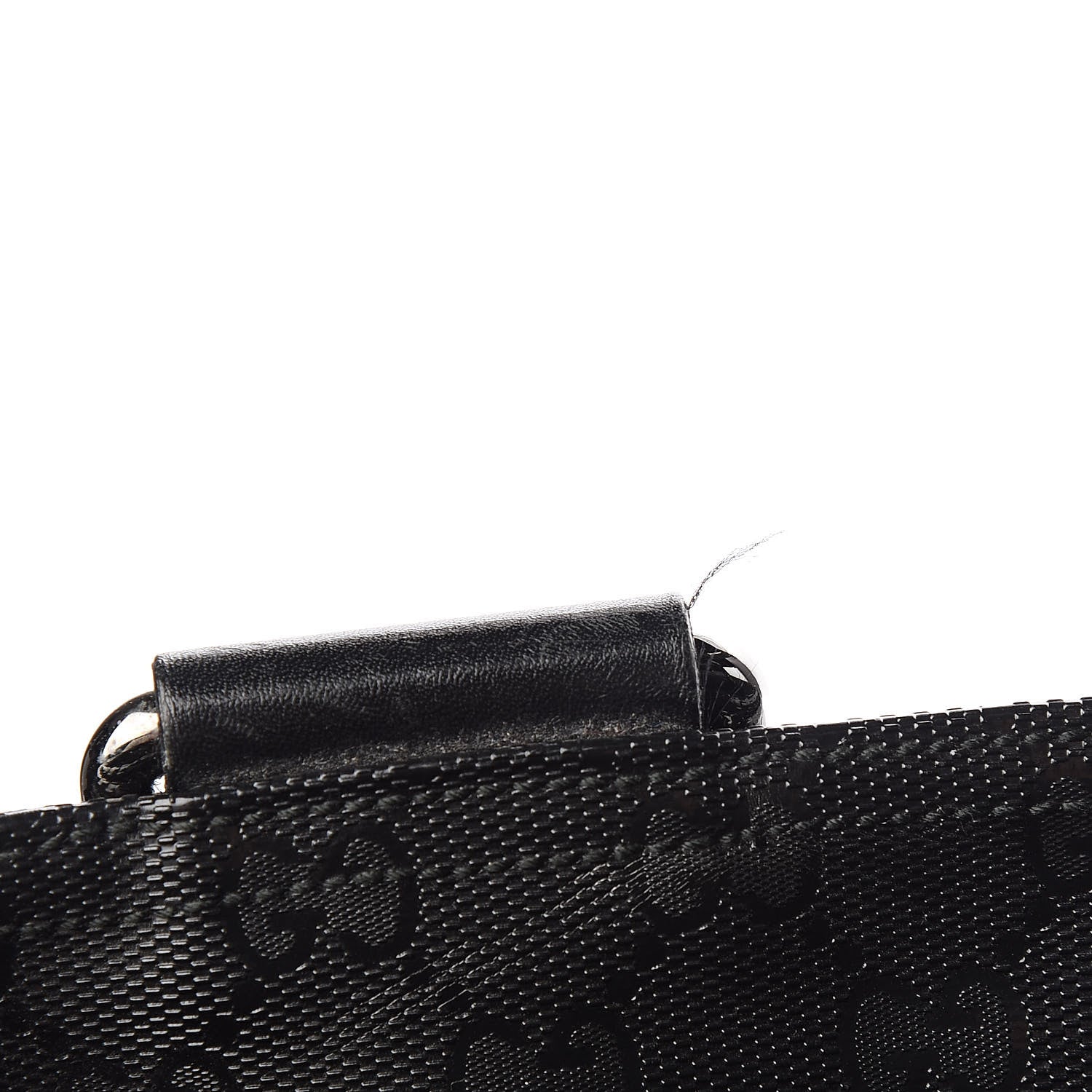 Gucci Imprime Monogram Medium Flat Messenger Bag Black 9 of 12