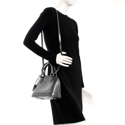 Louis Vuitton Epi Alma BB Anthracite Nacre 2 of 7