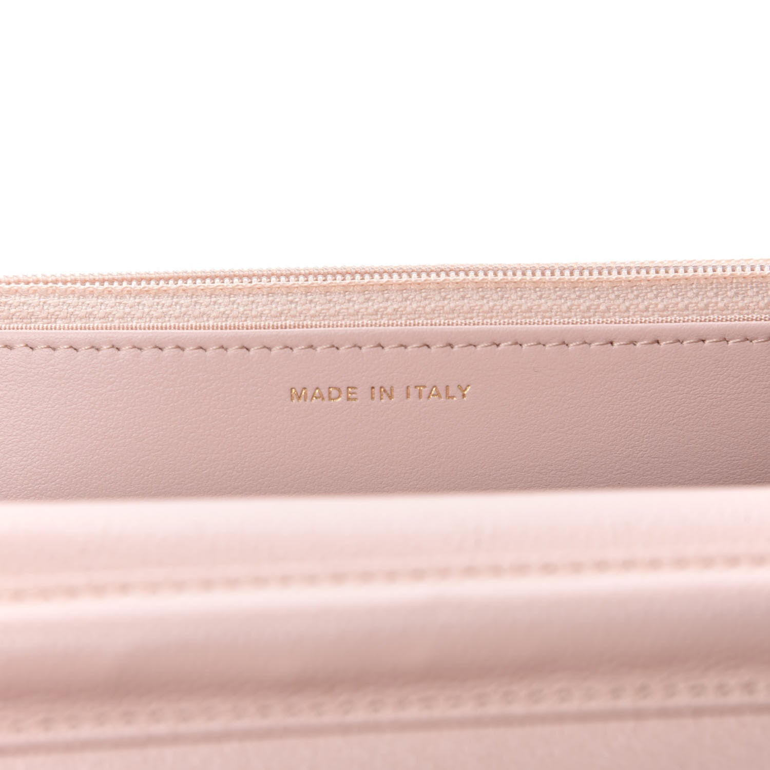Chanel Caviar Quilted Enamel Wallet on Chain WOC Light Pink 9 of 12