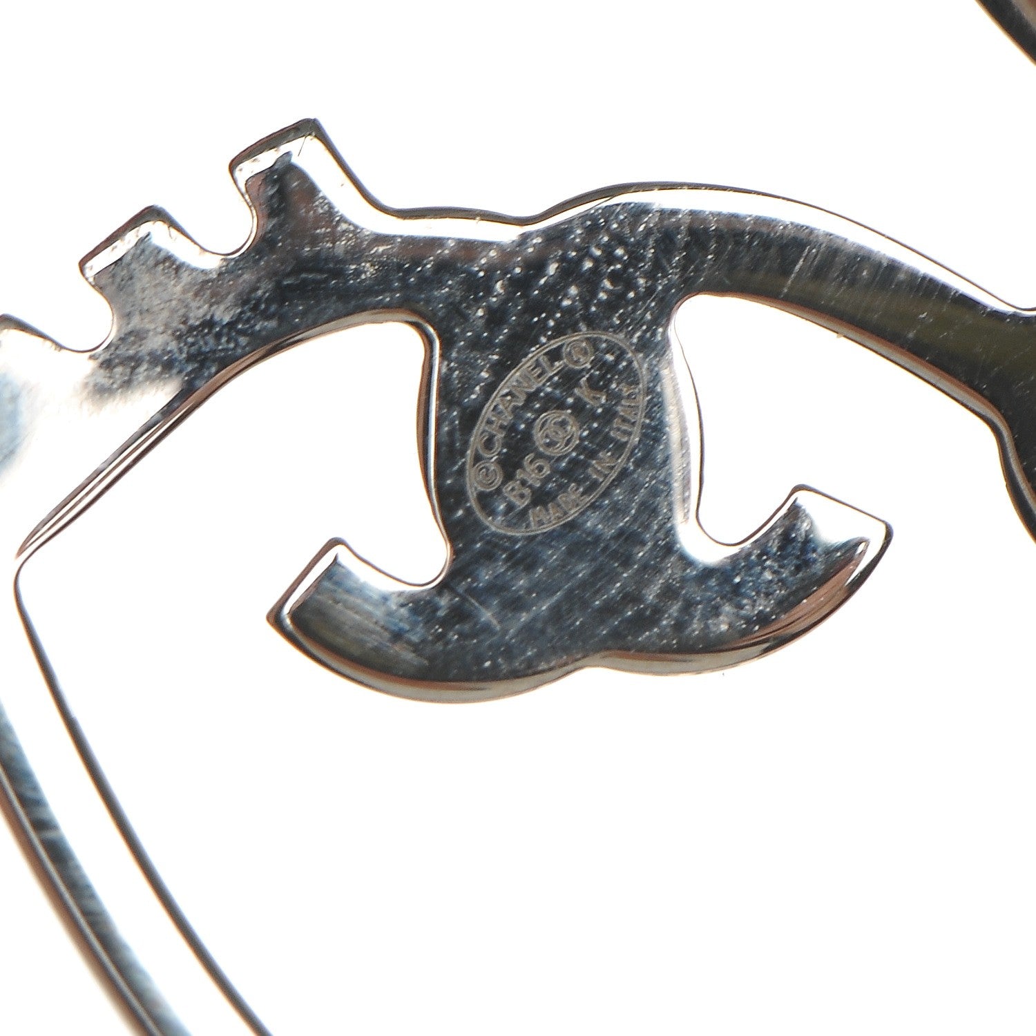 Chanel Strass Crystal Emoji Choupette Cat Brooch Silver 4 of 5