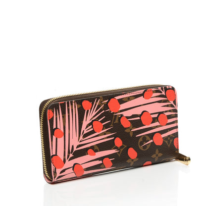Louis Vuitton Monogram Jungle Dots Zippy Wallet Sugar Pink Poppy 3 of 6