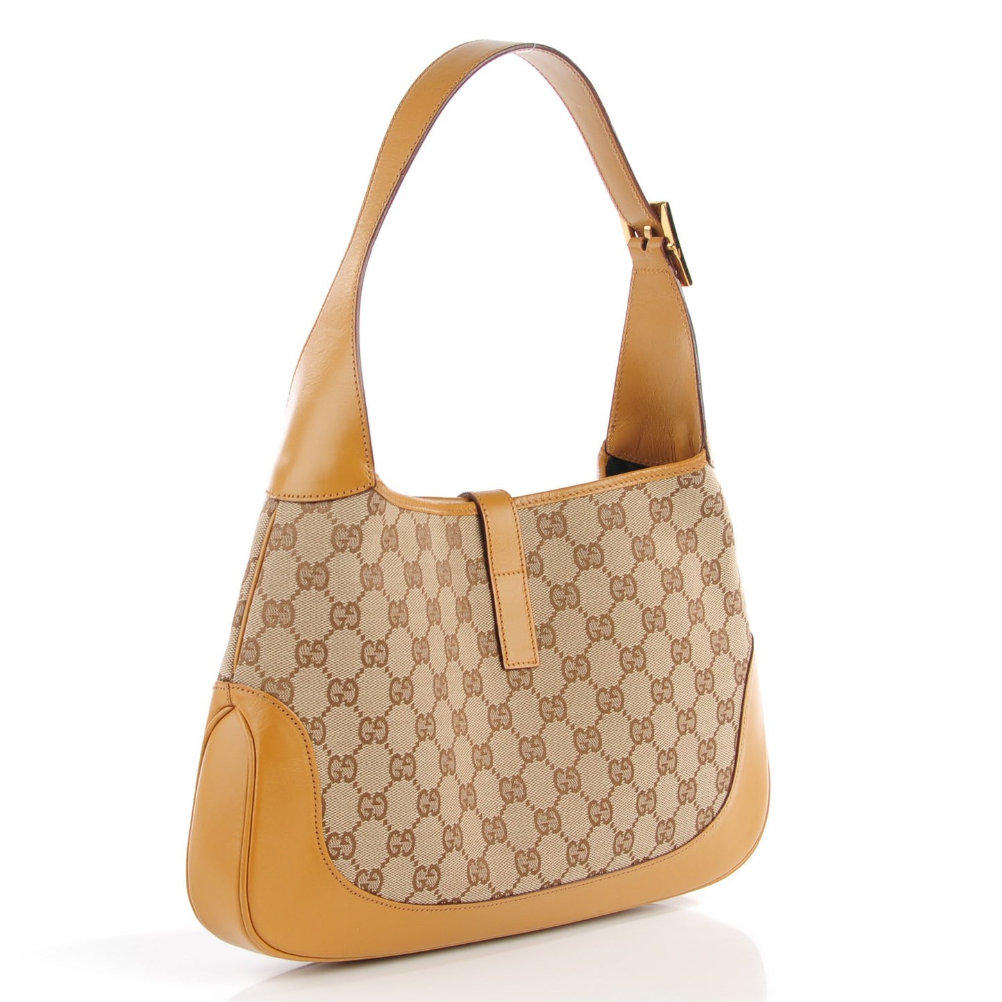 Monogram Medium Bardot Light Brown