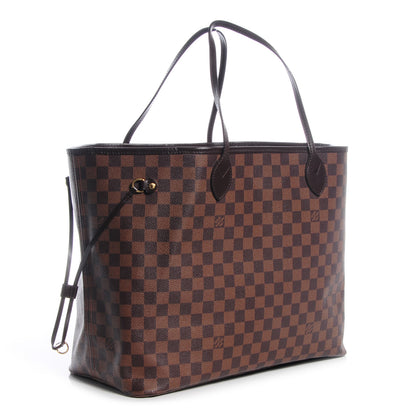 Louis Vuitton Damier Ebene Neverfull GM 3 of 8