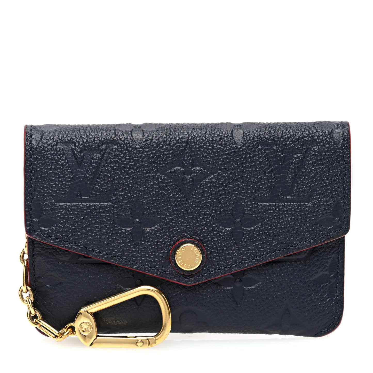 Empreinte Key Pouch Marine Rouge