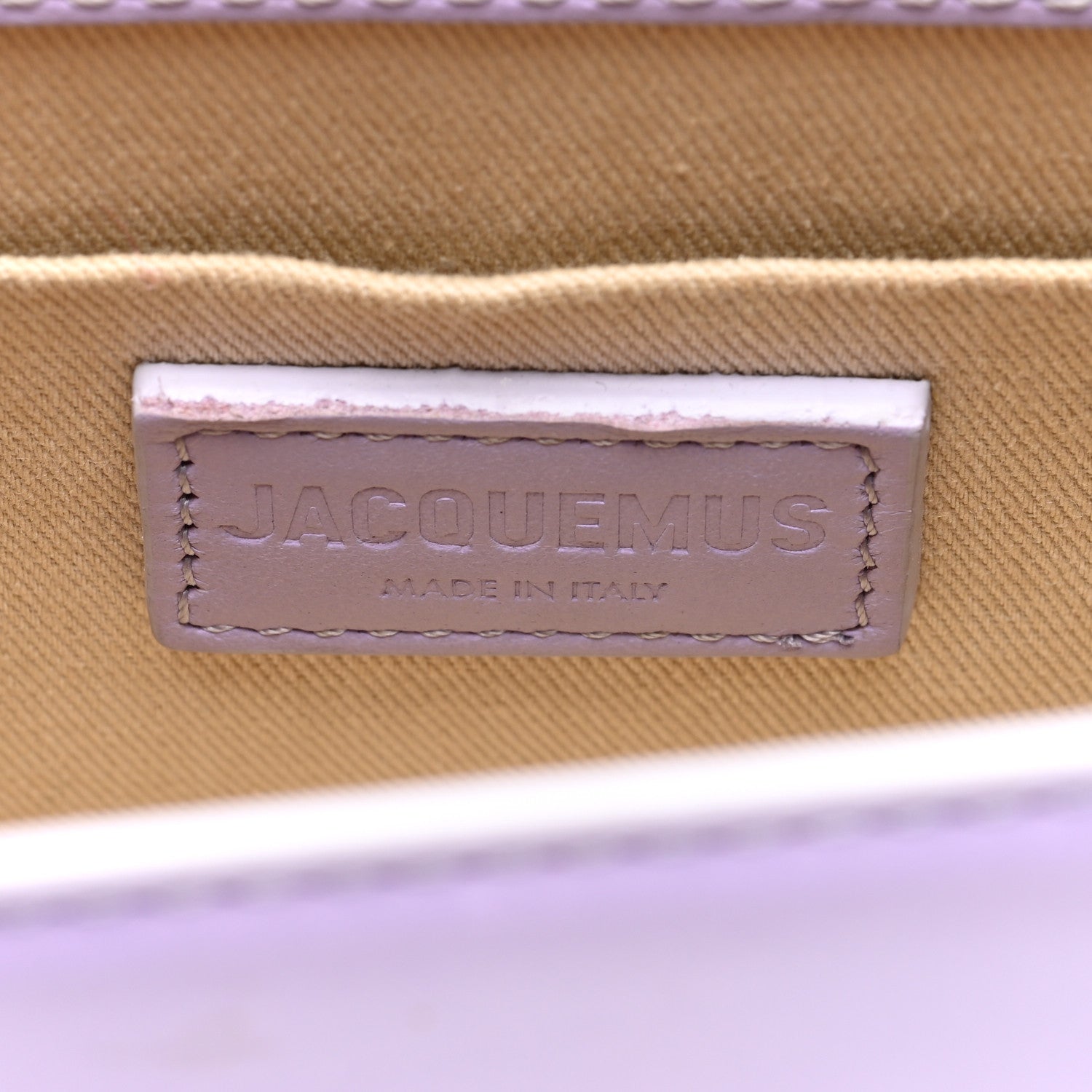 Jacquemus Smooth Calfskin Le Chiquito Lilac 6 of 11