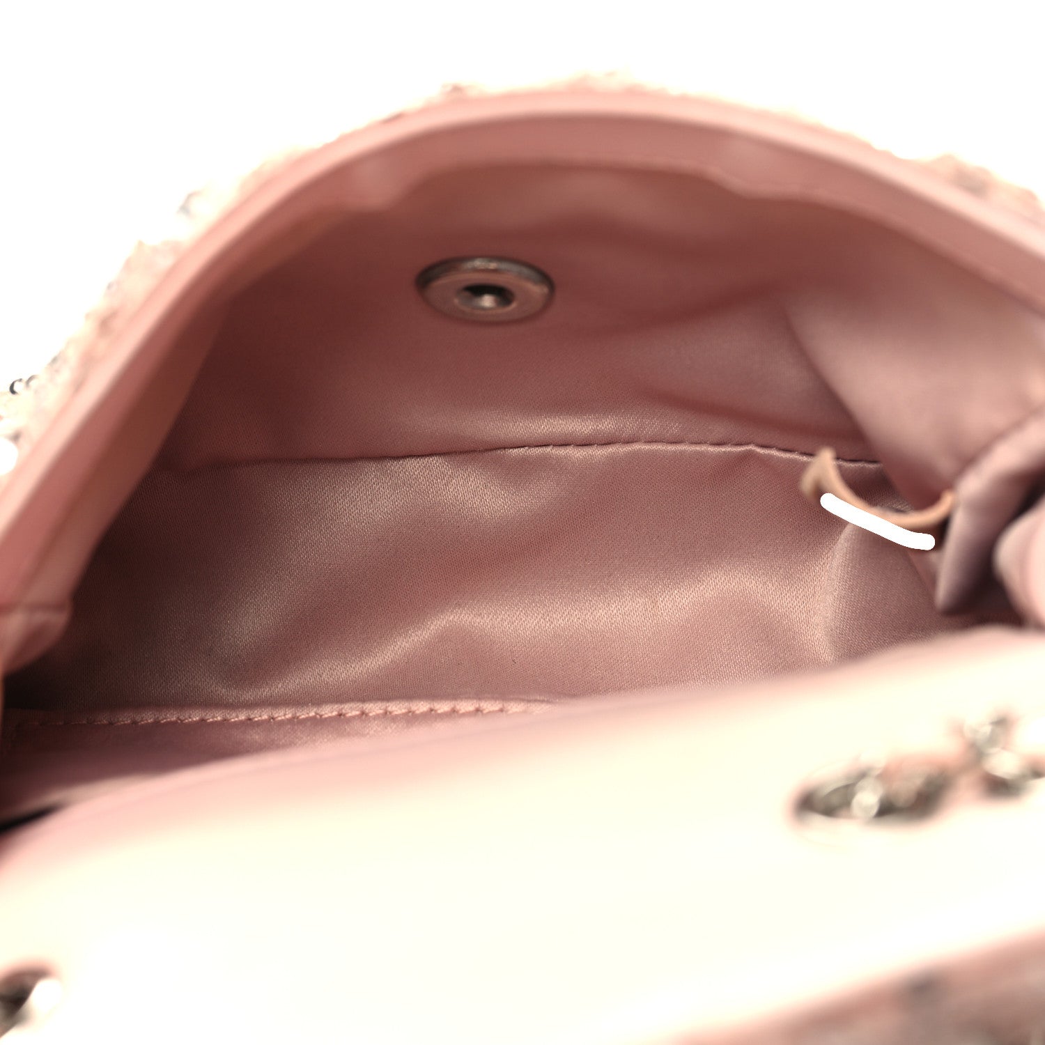Chanel Sequin Mini Flap Light Pink Silver 5 of 10
