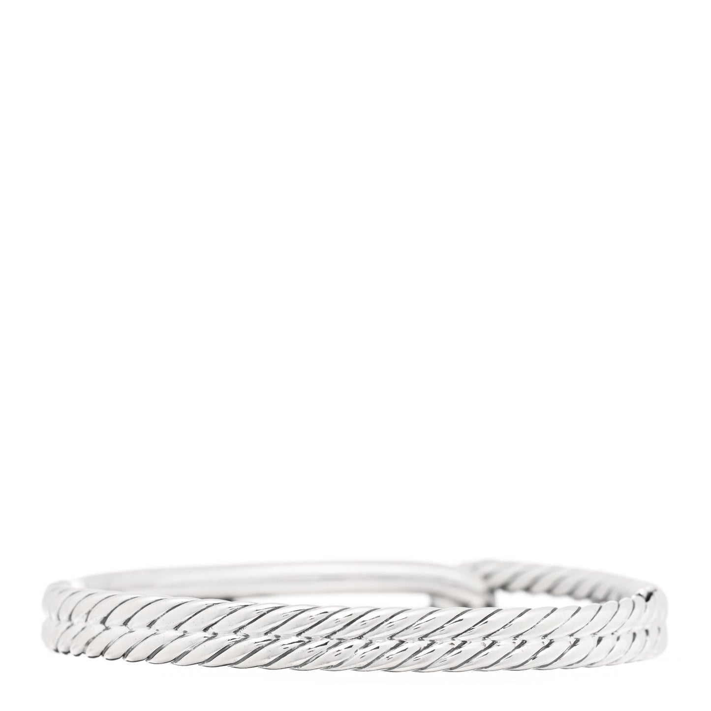 Sterling Silver 10mm Single Loop Labyrinth Bracelet