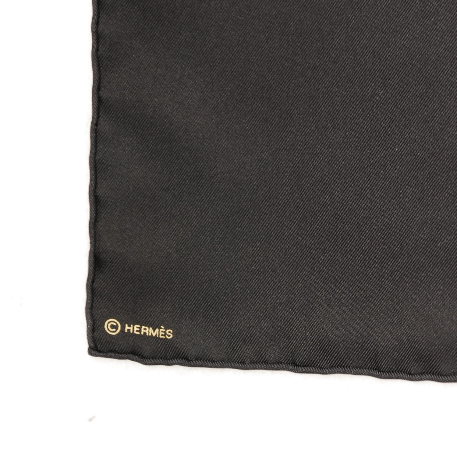 Hermes Silk Maillons De Joel Stein Scarf 90 Noir Vert Rouge 4 of 6