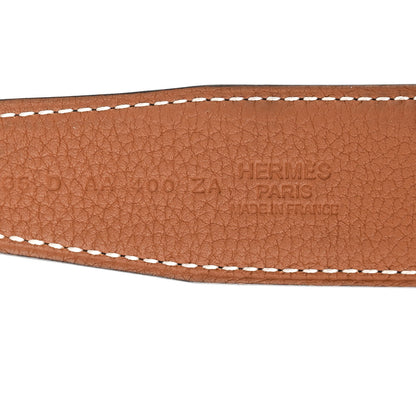 Hermes Box Togo 32mm H Belt 85 34 Black Gold 5 of 6