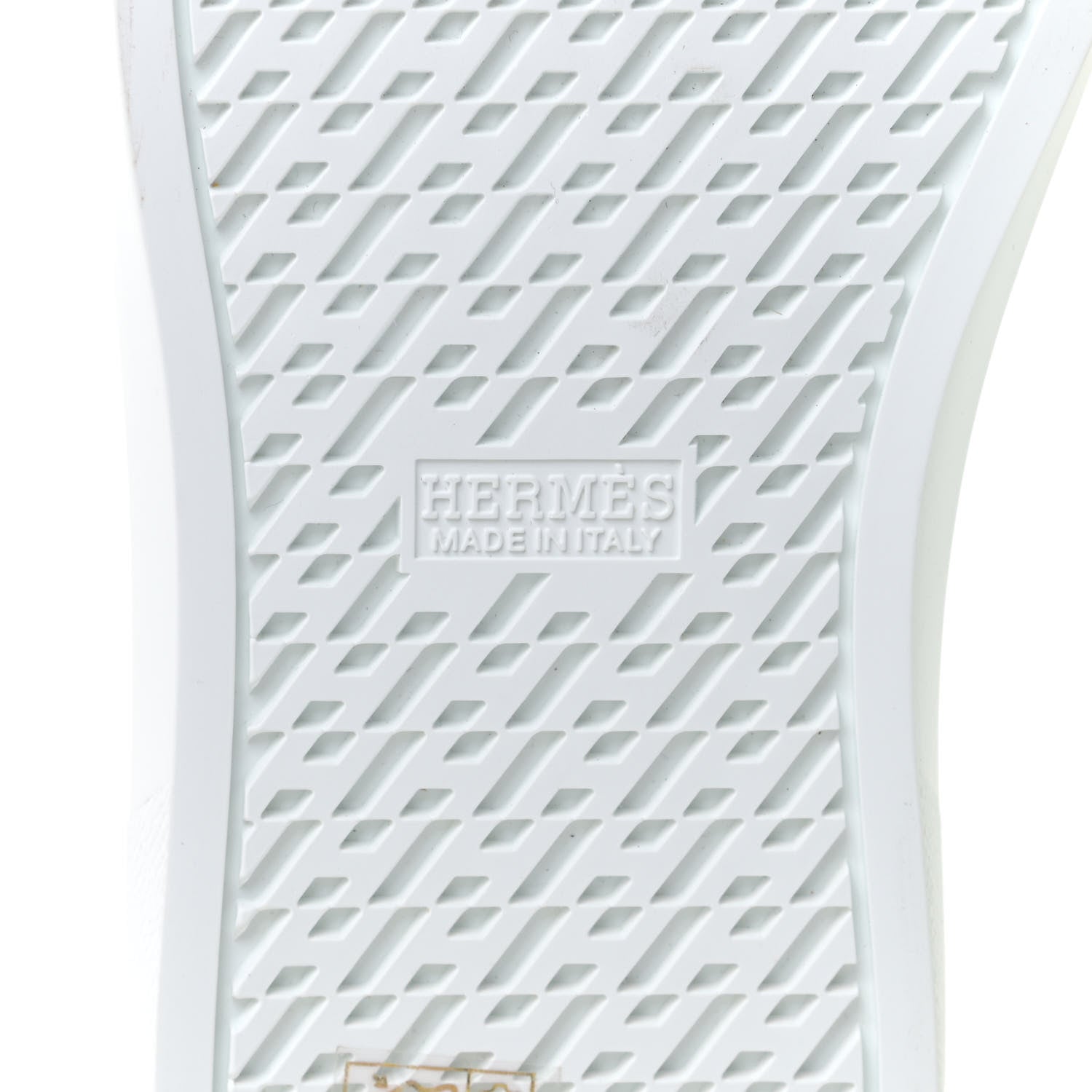 Hermes Calfskin Womens Advantage Sneakers 39 White 9 of 10