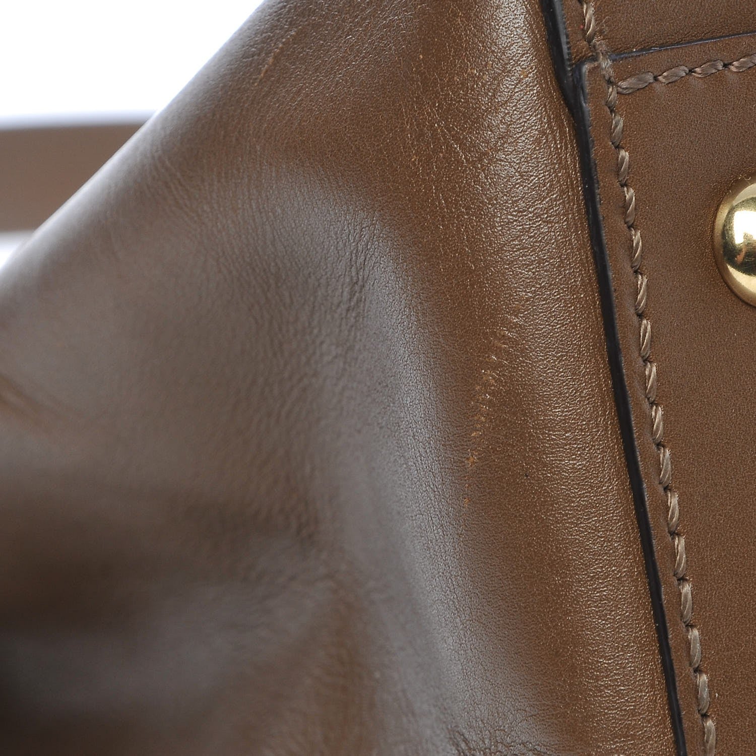 Fendi Vitello Morgan Fabric Jacquard Pequin Large Peekaboo Iconic Satchel Foresta Tobacco Black 13 of 16