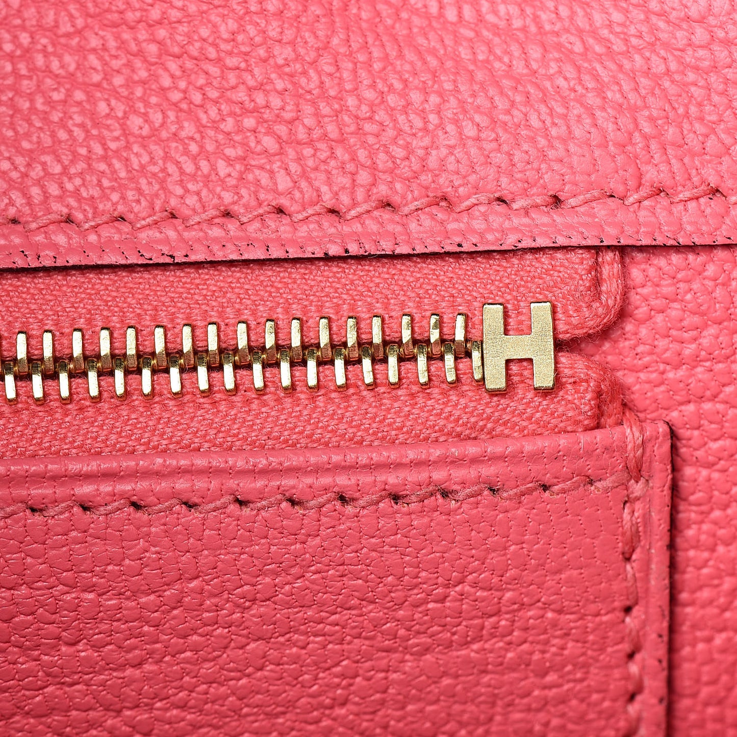 Togo Horseshoe Birkin 25 Bleu Nuit Rose Azalee