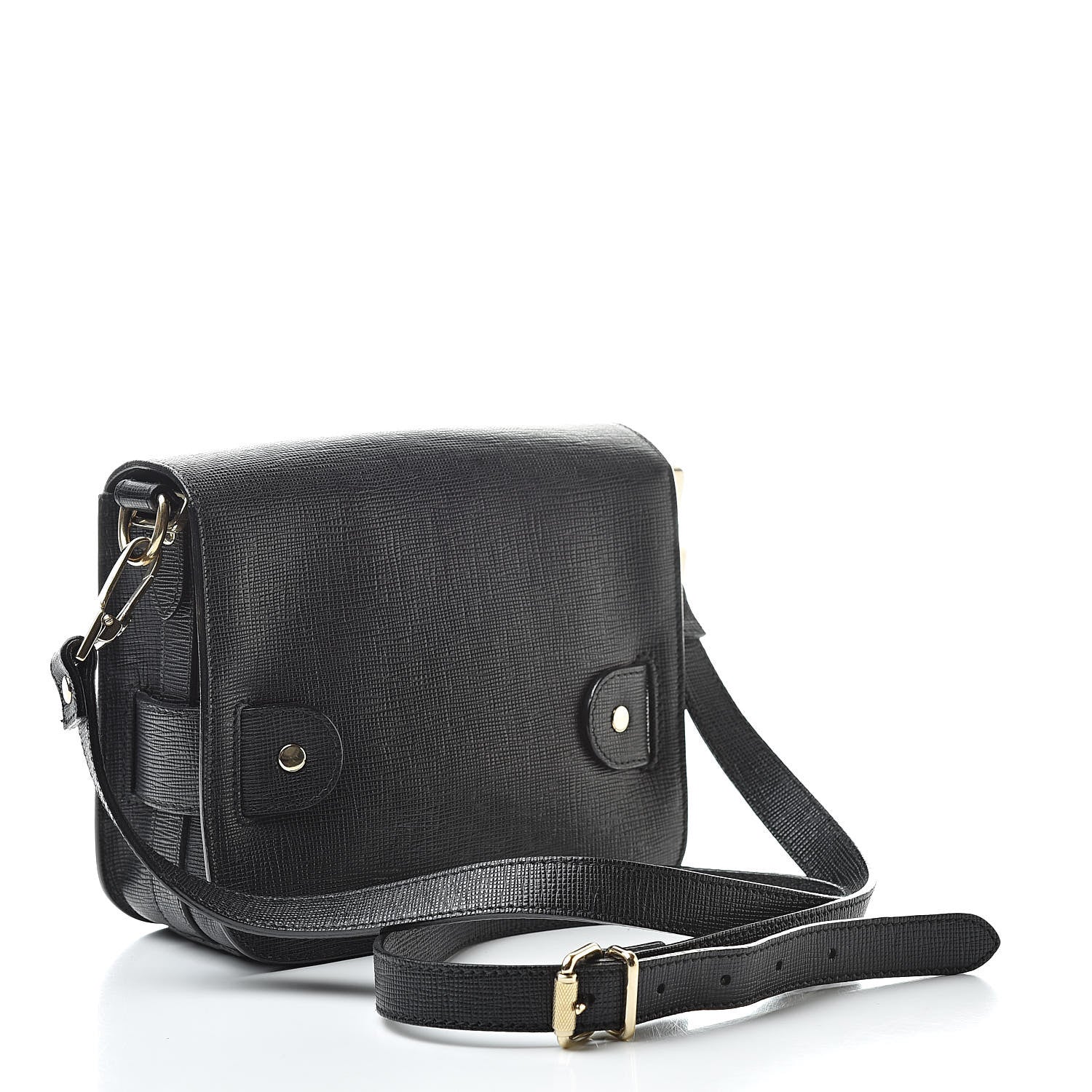 Proenza Schouler Linosa Calfskin Tiny PS11 Classic Shoulder Bag Black 3 of 12