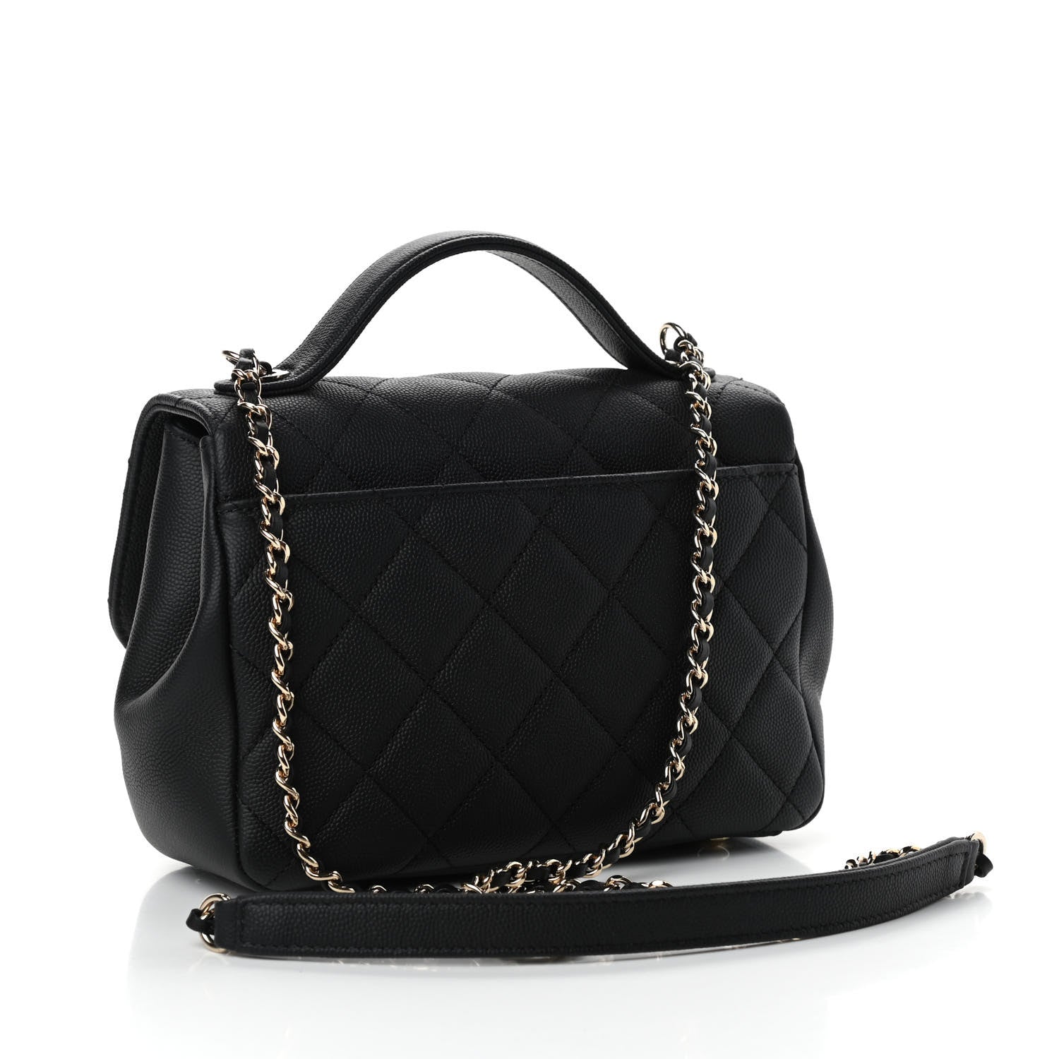 Chanel Caviar Quilted Small Business Affinity Flap Black 3 of 10