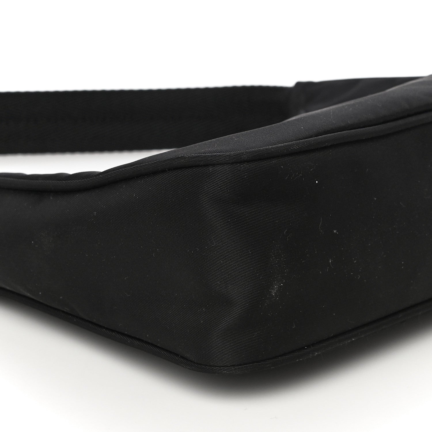 Prada Tessuto Nylon Mini Re-Edition 2000 Bag Black 8 of 10
