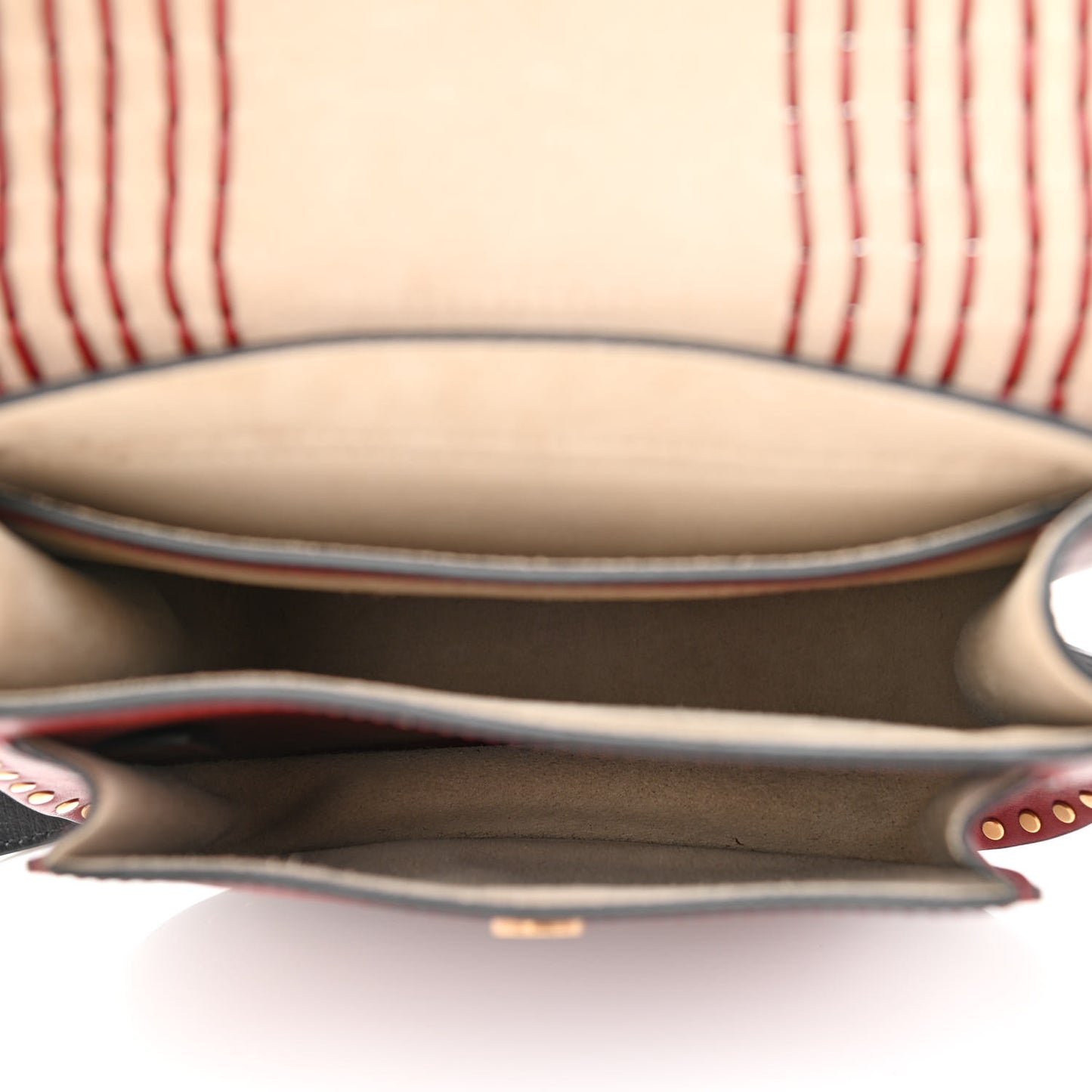 Calfskin Braided Small Hudson Shoulder Bag Sienna Red