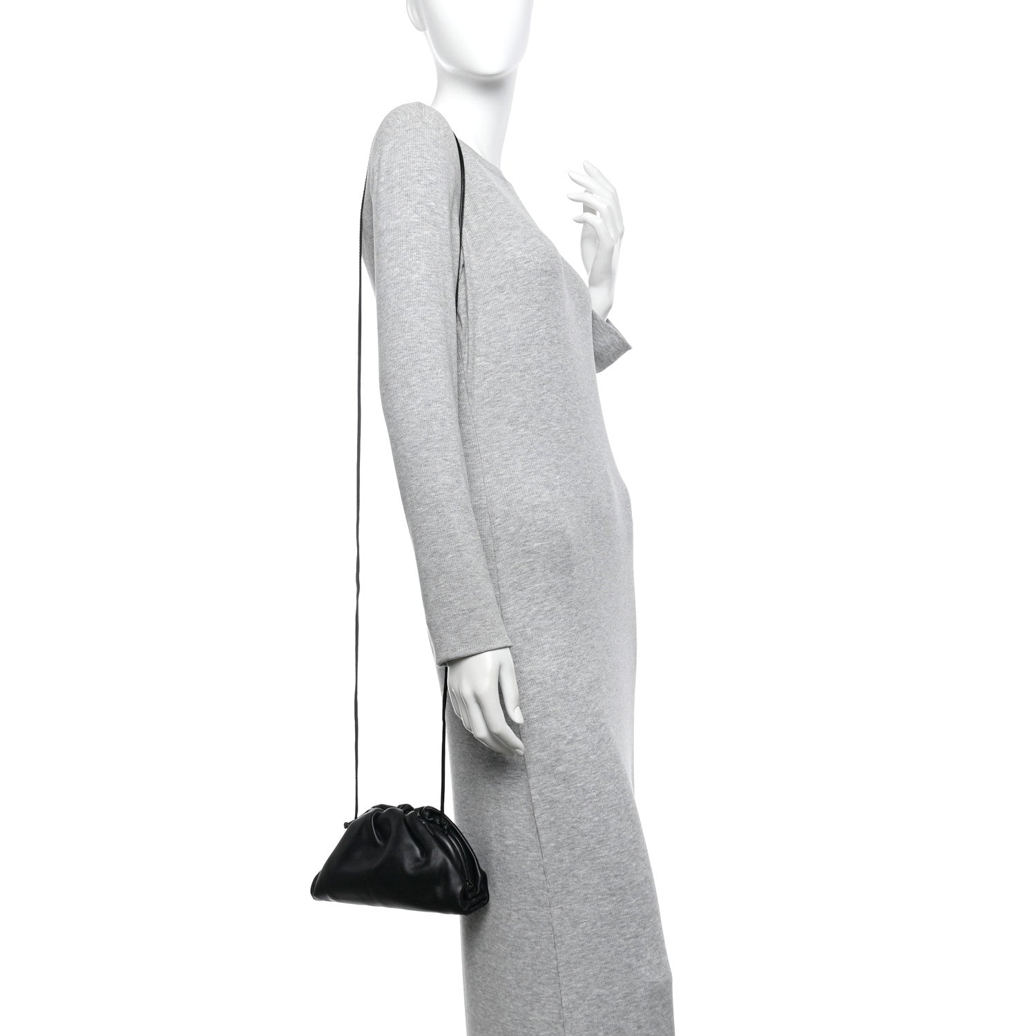 Bottega Veneta Butter Calfskin The Mini Pouch Black 2 of 10