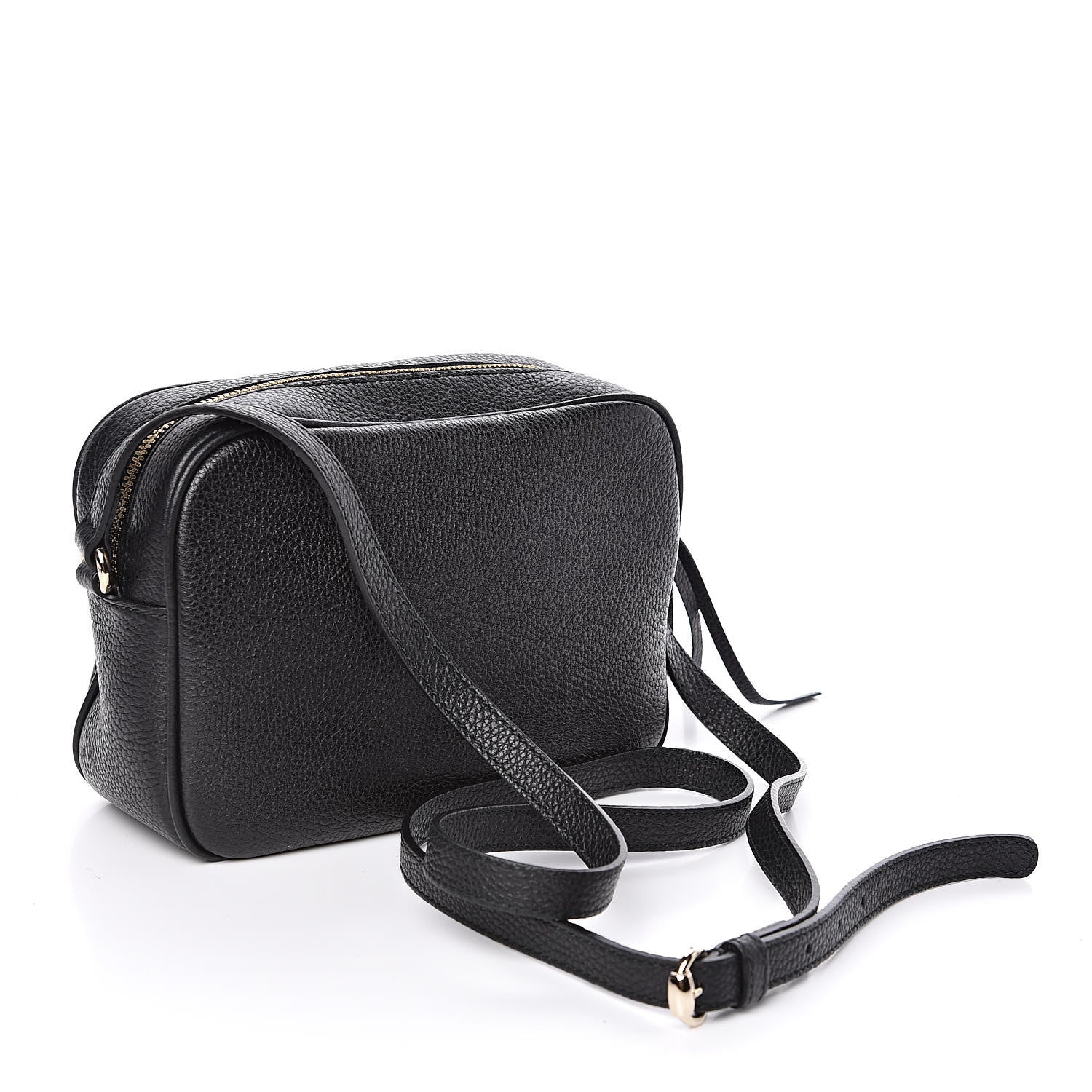 Gucci Pebbled Calfskin Small Soho Disco Bag Black 3 of 10