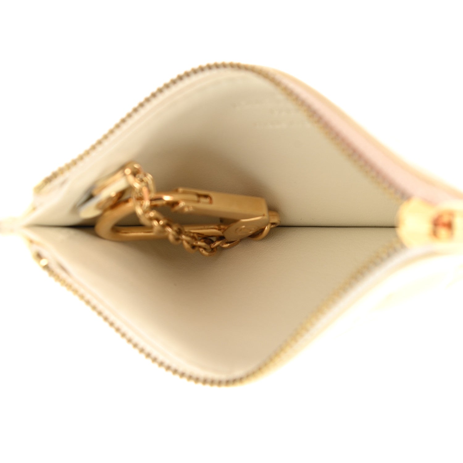 Louis Vuitton Vernis Key Pouch Perle 5 of 7